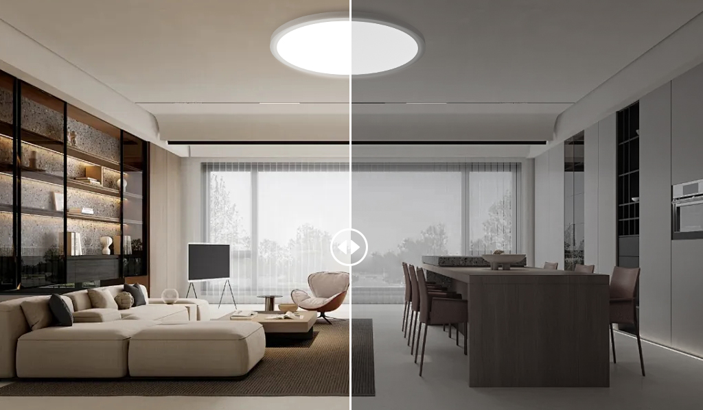 Functional Uniform LED Ceiling Lights – wosen