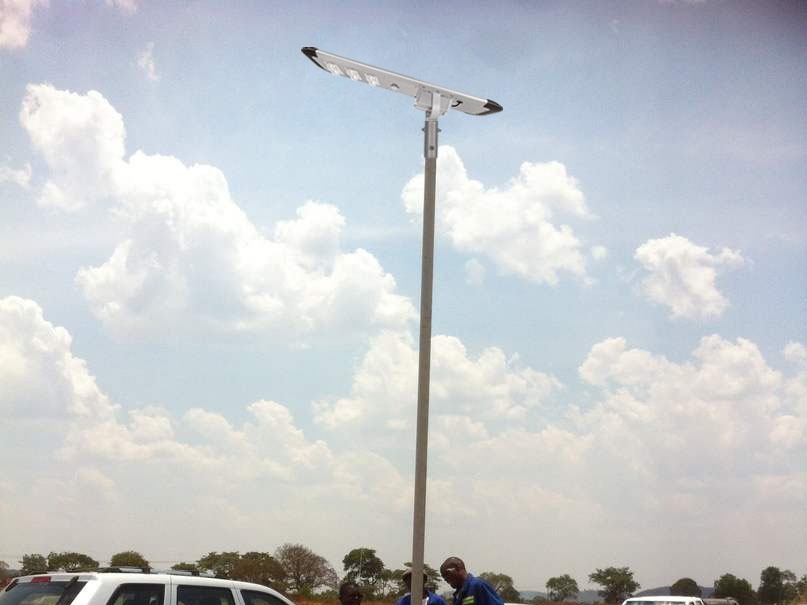 All-In-One Solar Street Lights Project In Algeria