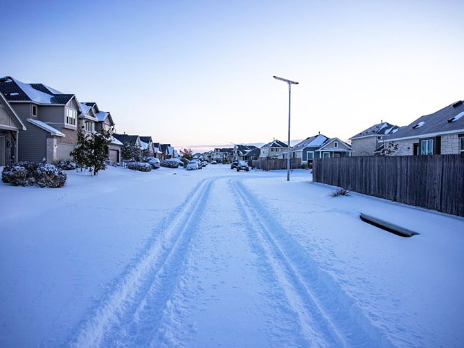 Integrated Solar Street Light Project In Russia