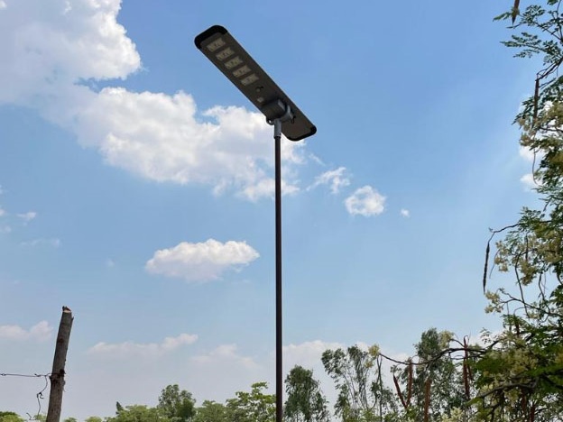 Integrated Solar Street Lights in Zimbabwe