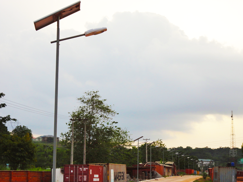 Street lighting project in the Federal Capital Territory of Nigeria