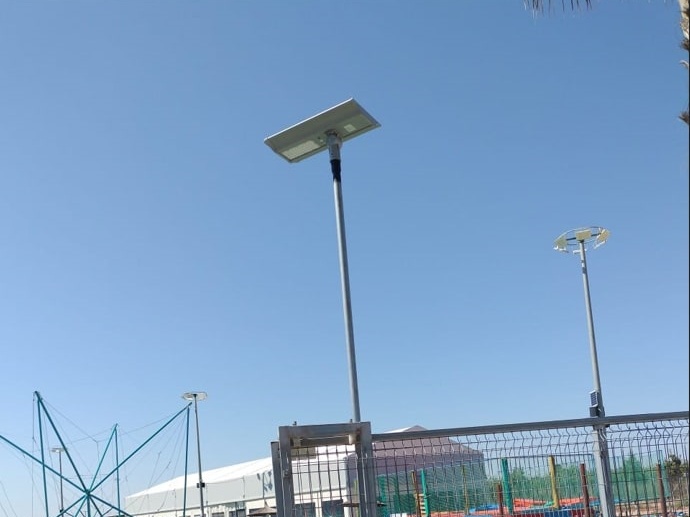 50W Solar Street Lamp Project in Spain