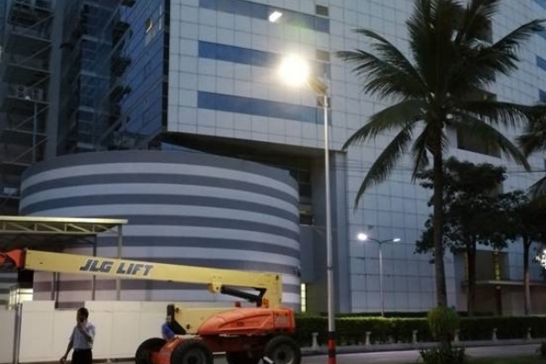Solar Street Lights at IMPACT Thailand