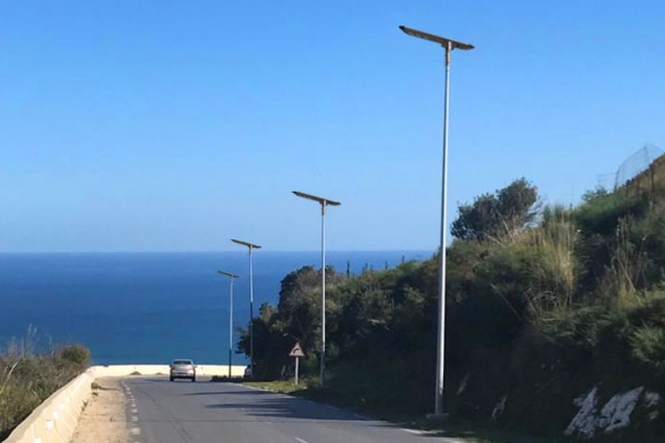 60W All In One Solar Street Light Project In Austria