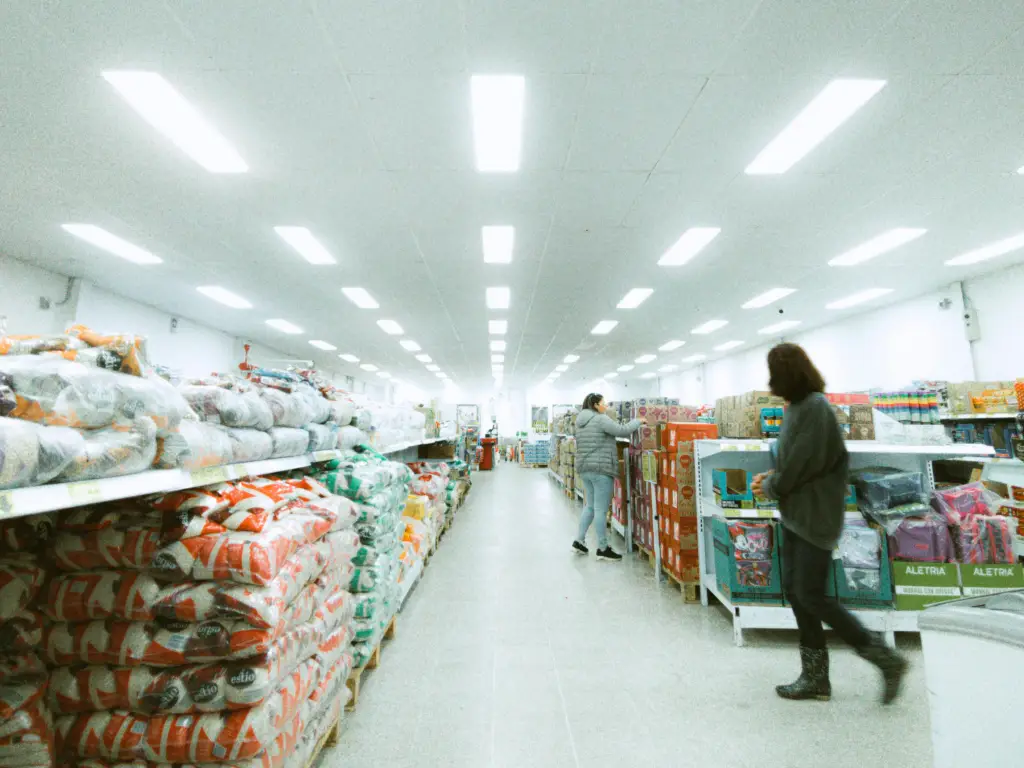 panel light in store