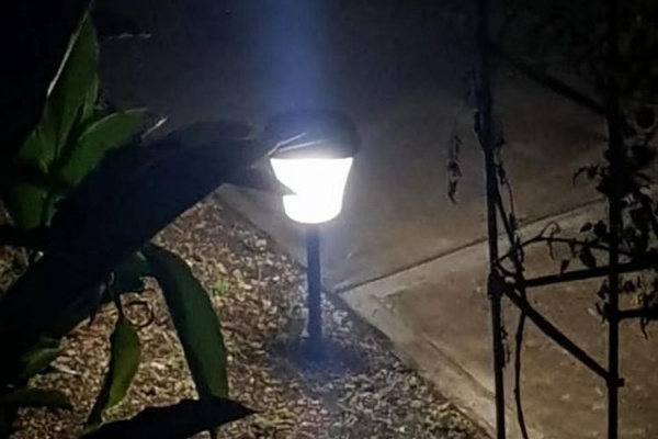 Progetto di illuminazione solare dei giardini in Vietnam