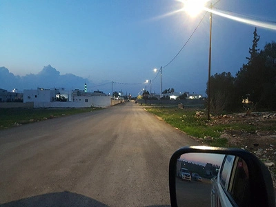 Projet d'éclairage public à leds de Jordan