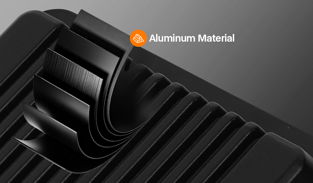 Die-cast aluminum casing
